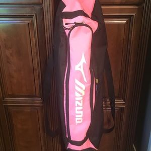 Mizuno FutSac Gamer Bat Bag Series Pink Black